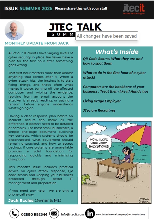 JTec Talk - Summer '26